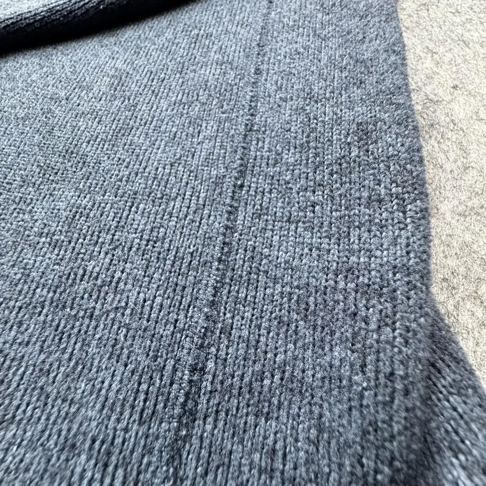 The North Face Sweater Mens 2XL Gray Heather Fleece 1/4 Zip Pullover Mock Neck